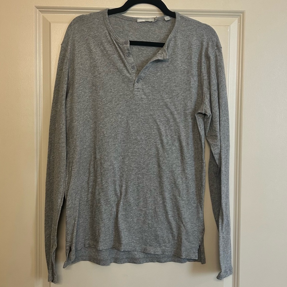 Super soft grey Vince henley